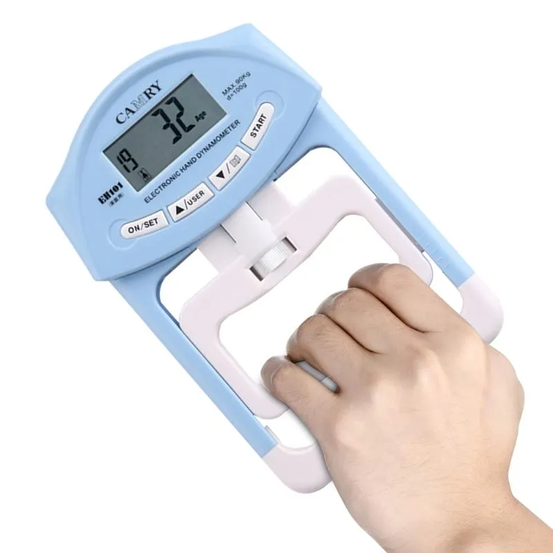 Hand Grips Dynamometer Grip Measurement Meter Electronic Adjustable Power Strength For Working-out Comfortable Decoration