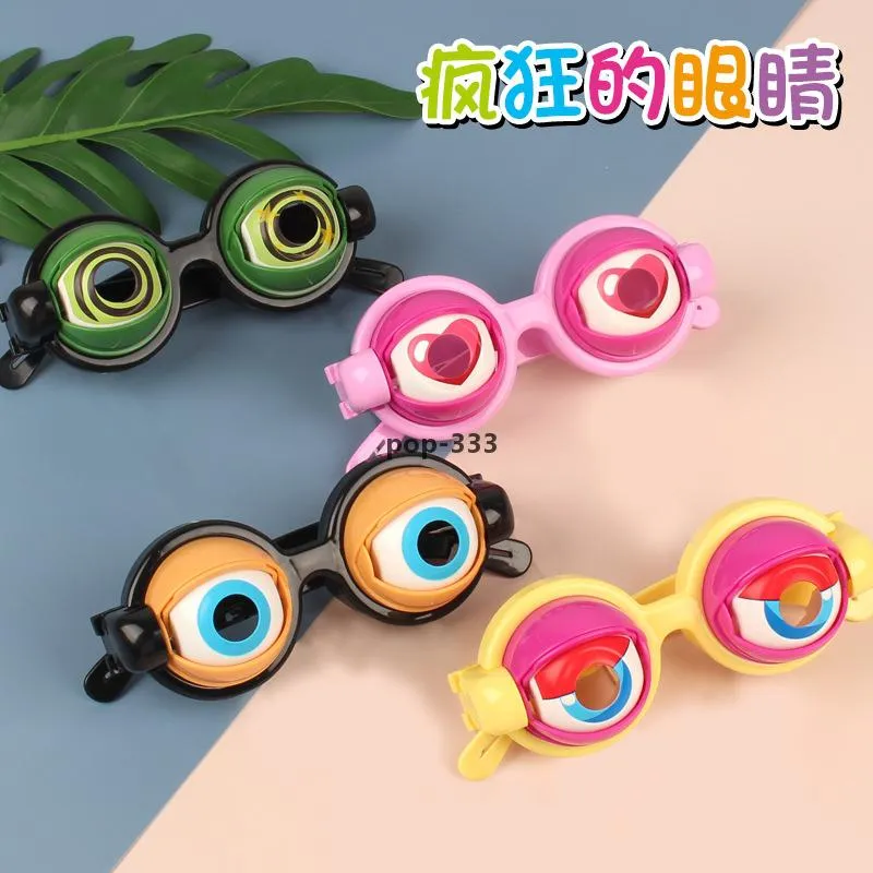 Crazy eyes children funny glasses toys novel creative props