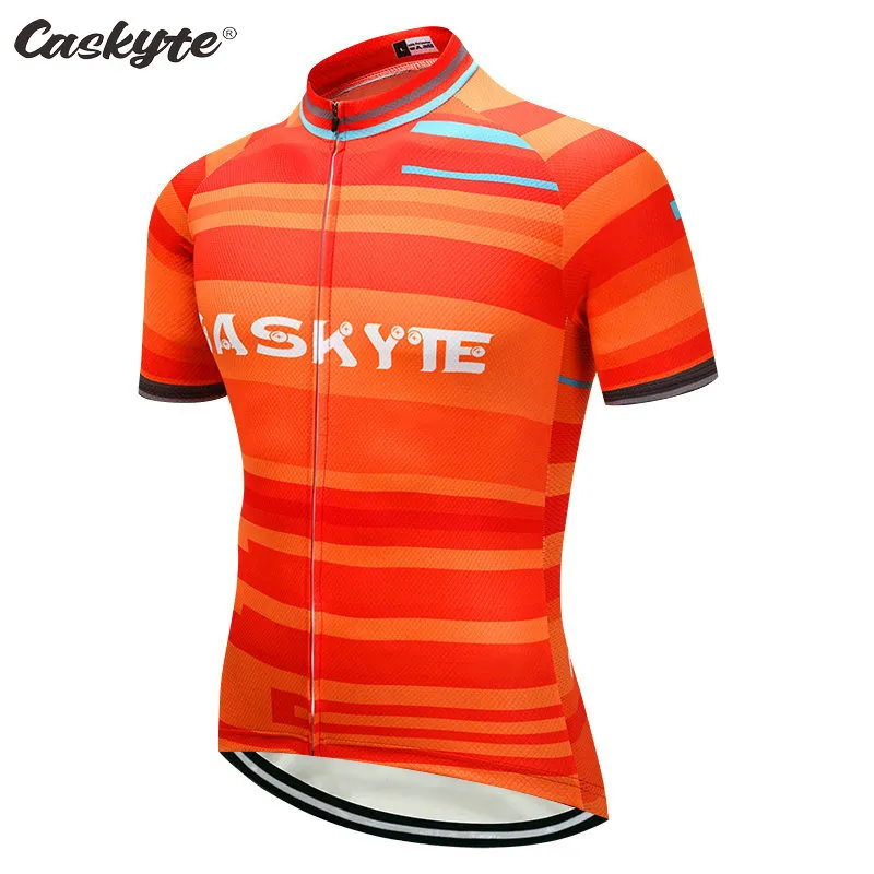 Caskyte Mallot 남자 사이클링 여름 레트로 사이클링 저지 반사성 MTB 저지 Camisetas 드 Ciclismo Con La Bandera de Venezuela