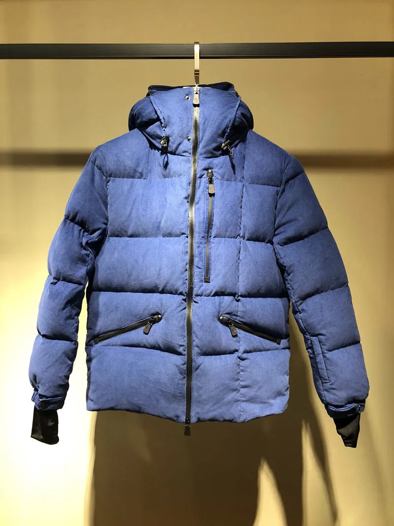 ファッションメンズダウンジャケット冬の厚いリボンコート高品質の暖かいと防風トレンディなカジュアルシンプルなスタイルのアウターウェア