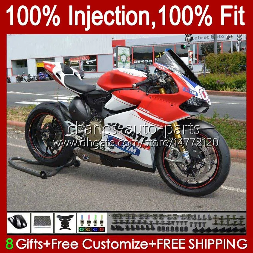 OEM-Karosserie für DUCATI Panigale 899-1199 899R 1199R 12-16 Karosserie 44Nr