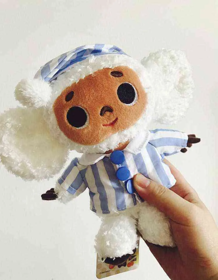 Cute Cheburashka Plush Toy - Big Eyes Monkey Doll with