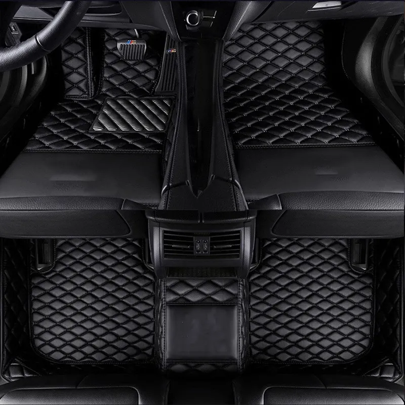 Tapis de plancher de voiture 3D pour BMW 1 3 4 5 7 Série X1 x3 x4 x5 x6 GT 320i M 330i 528i 520i ActiveHybrid 535i Carpe de tapis de voiture de voiture XDrive