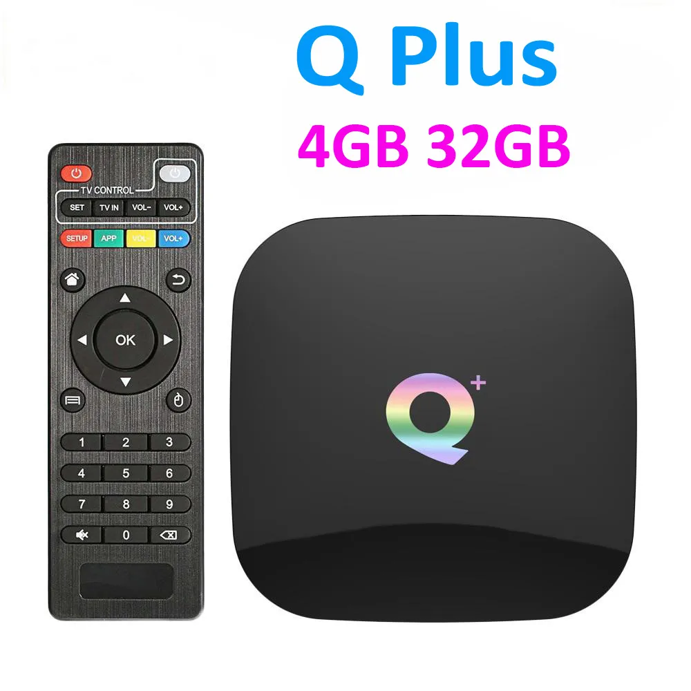 Q Plus Allwinner H616 Smart Android 10.0 TV Box 4GB 32GB 4K H.265 USB3.0 PK X96 MAX SET TOP BOX