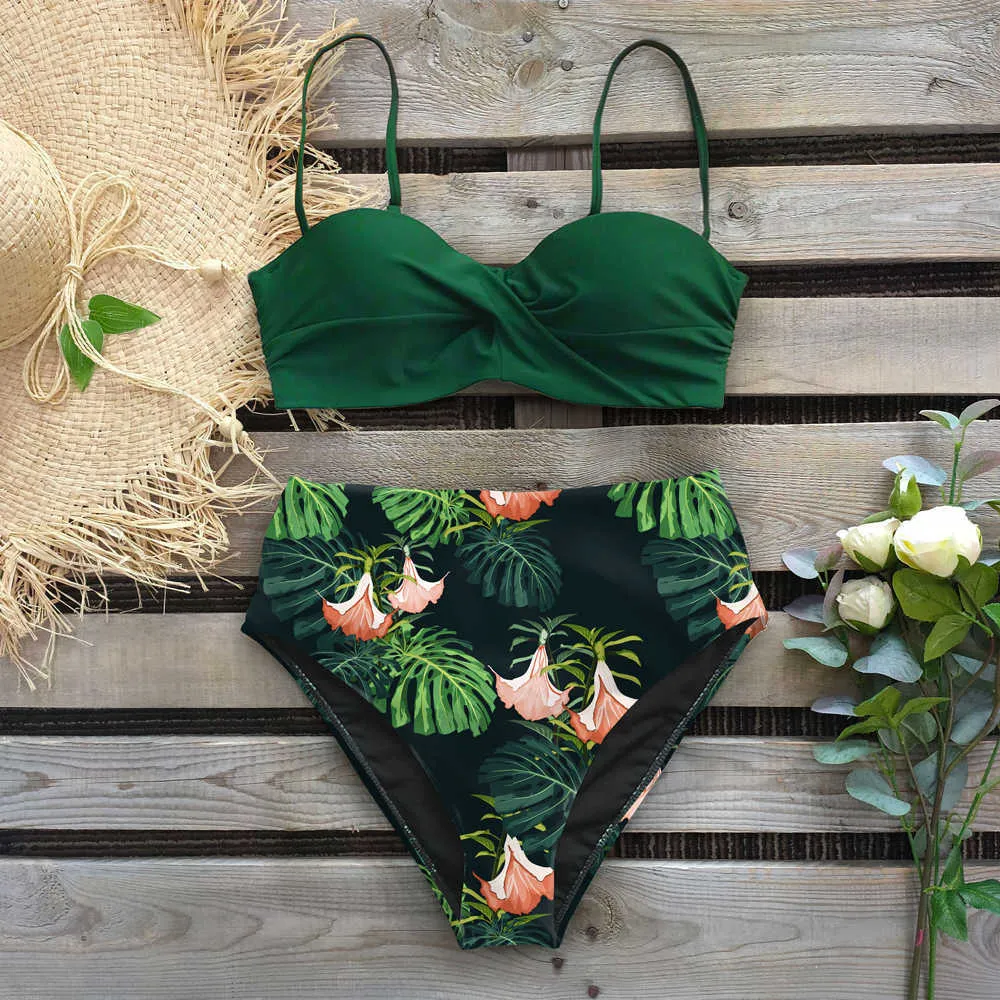 Amazon.com: Limeeke Women's High Waisted Bikini Set Twist
