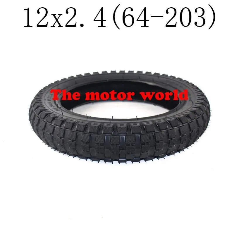 Motorcycle Wheels & Tires 12x2 4 Tire Electric Scooter Tyre For Kids Bike 12 Inch 64-203 Children Bicycle277O