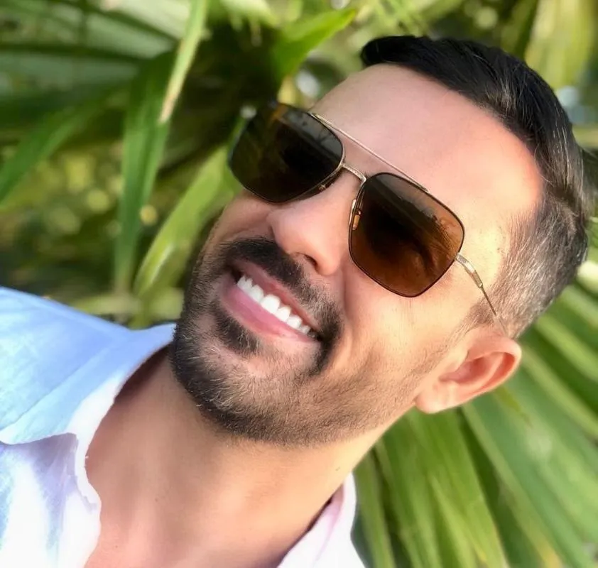 DHgate.com:Fashionable Square Pilot Metal Sunglasses with