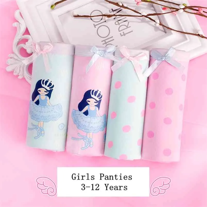 Cartoon Rabbit Cotton Boxers For Toddler Girls Set Of 4 Princess Toddler  Underwear From Cong05, $8.54
