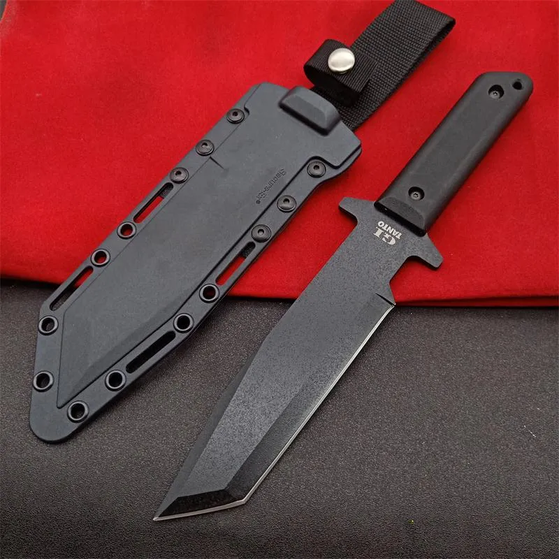 Kallstål 80pGTK G.I. Kniv 1055 Carbon Steel Blade Camping Outdoor Knives BM