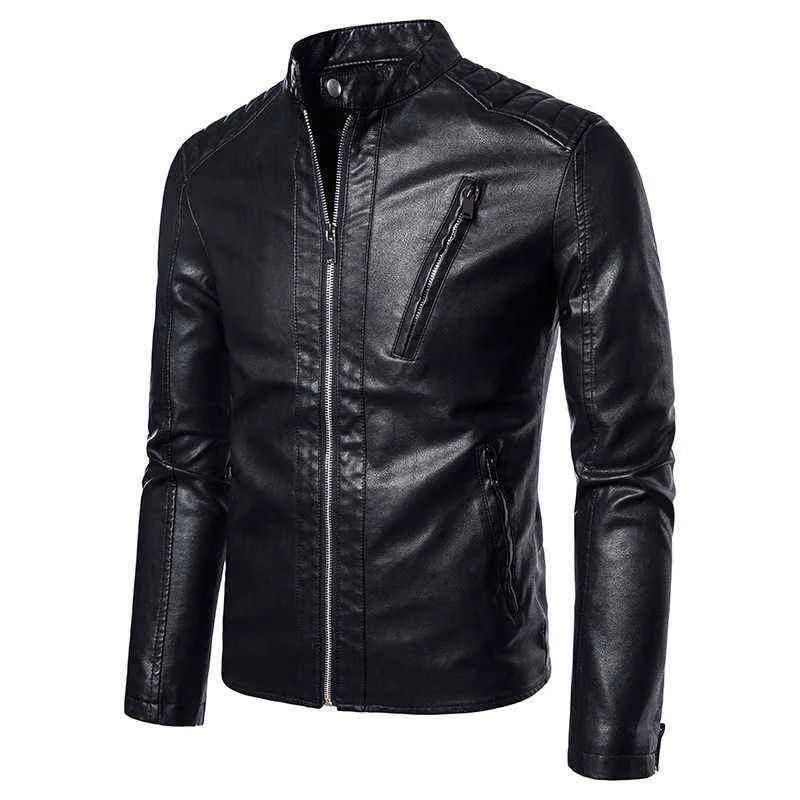British Slim Tooling Mens Leather Jackets Cheap For Men