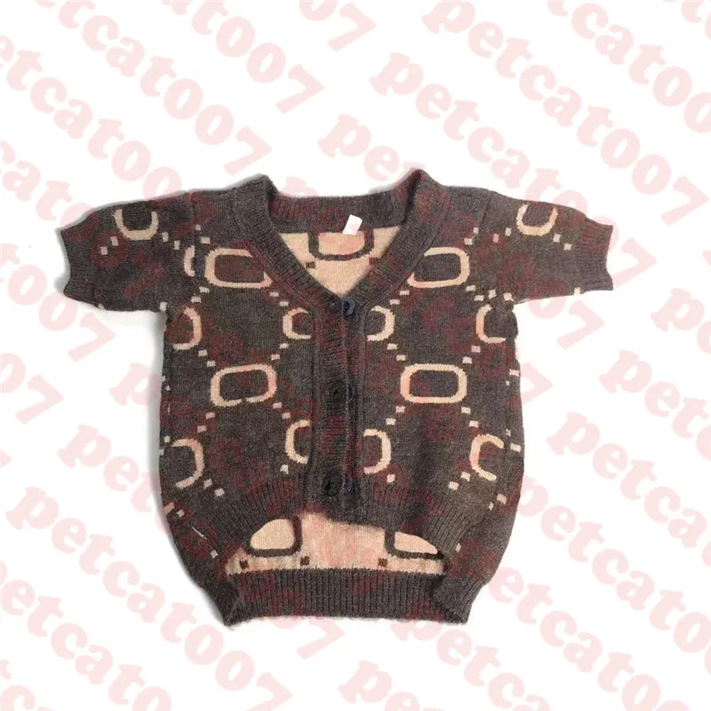 Dog Jacquard Knit Cardigan