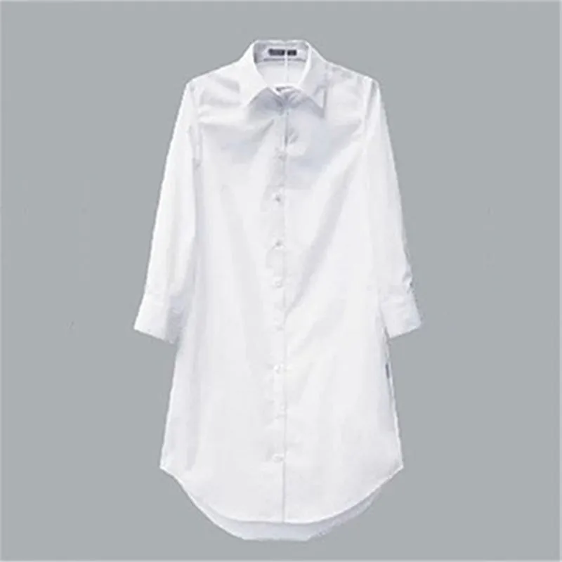 Camisas largas sales de mujer 2019