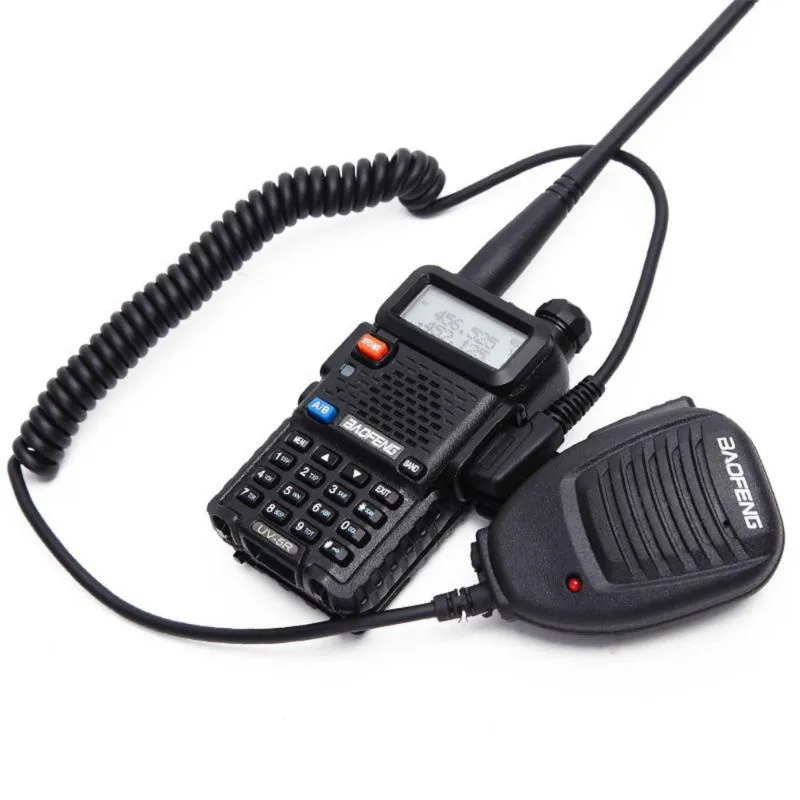 Walkie Talkie BAOFENG BF-888S UV5R Аксессуары для микрофонов Двухстороннее радио Портативное плечо