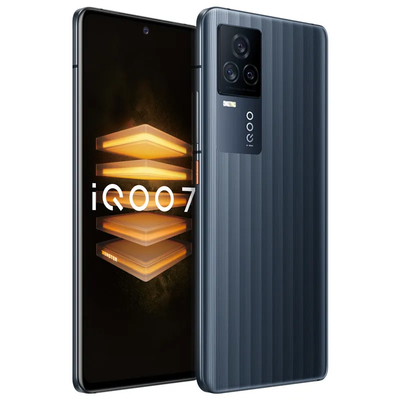 Originele vivo IQOO 7 5G Mobiele Telefoon 12 GB RAM 256 GB ROM Snapdragon 888 OCTA CORE 48MP AR OTG NFC 4000MAH Android 6.62 "Full Scence FingerPrint ID Face Wake Smart mobiele telefoon