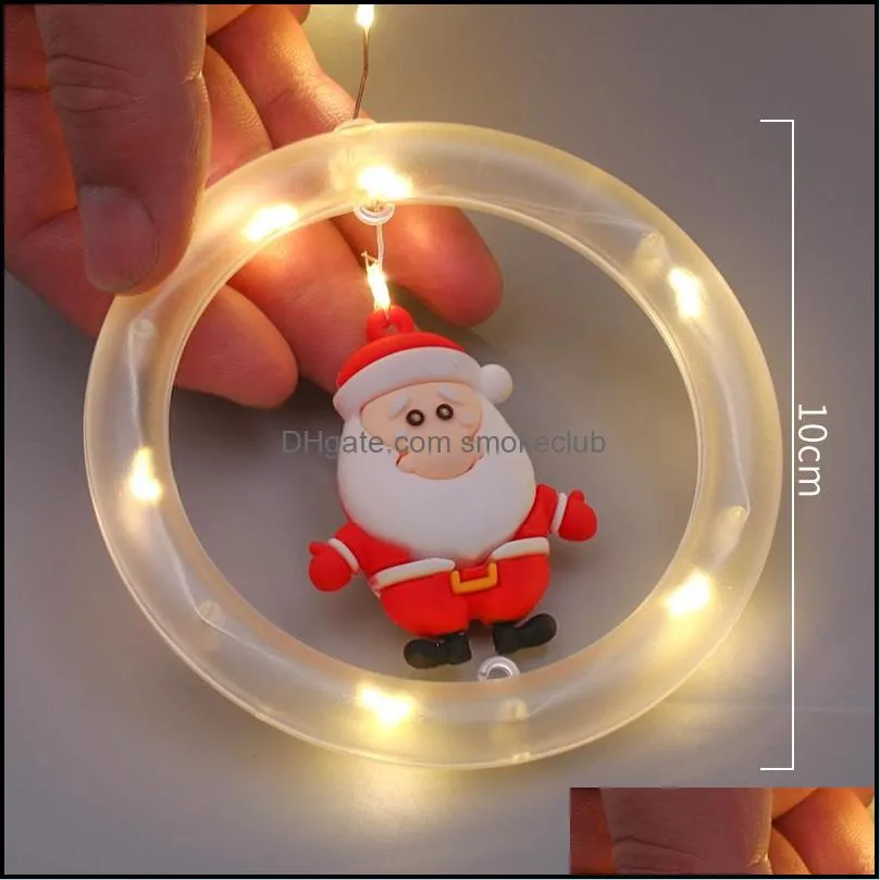 Christmas window decoration wishing ball LED lights flashing string light starry Xmas tree USB