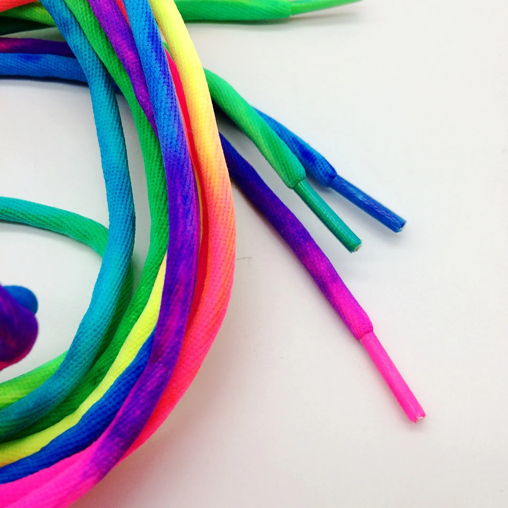 rainbow boot laces