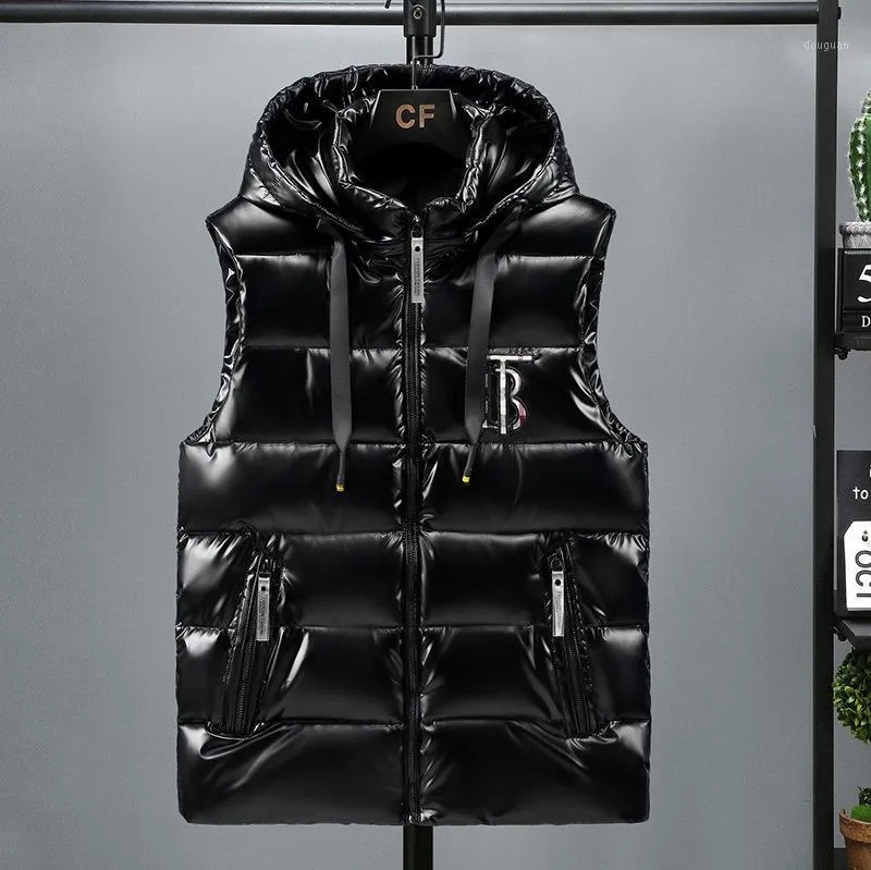 Shiny puffer vest mens hotsell