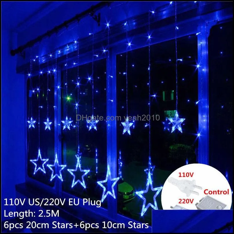 Christmas Decorations Led Curtain Light Strings For Home Ornaments Year Decor Garland Kerst Decoratie.