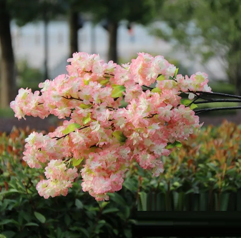 Artificial Cherry Blossom T18m100 Cherry Blossom Bouquet 1 Meter Long