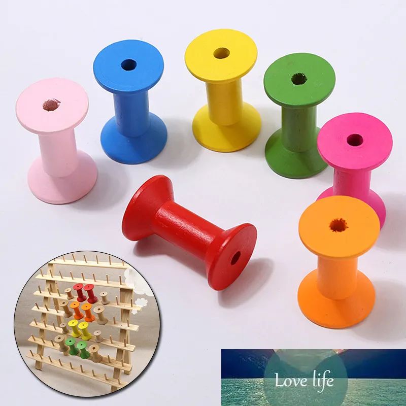 Empty Wooden Spools Vintage Style Reels Organizer For Sewing Ribbons Twine  Wood Perler Bead Tools Thread Wire Spool From Kerykiss, $2.84