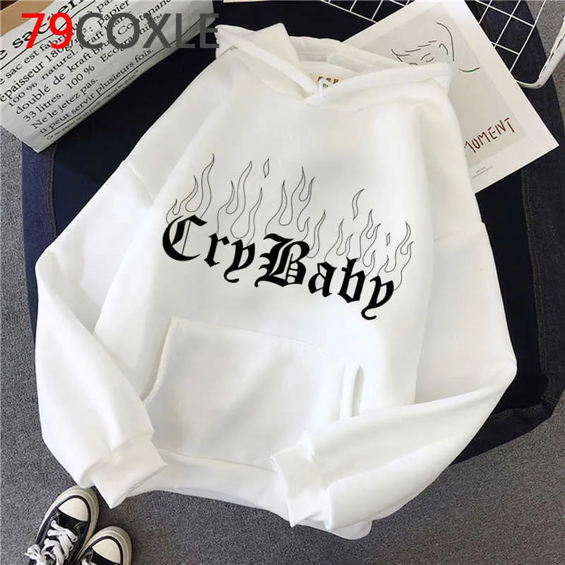 Lil PEEP Hoodies Masculino Grunge Harajuku Impresso Homens Oversized Moletons Coreia Y0804