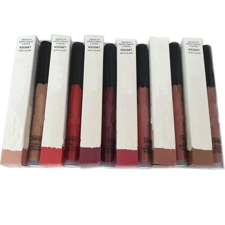 Lipgloss Cosmetica Matte vloeibare lippenstiften KJ Single Lips Hydraterende schoonheidsmake-up Candy Koko Langdurige waterdichte lipgloss Cosmetica