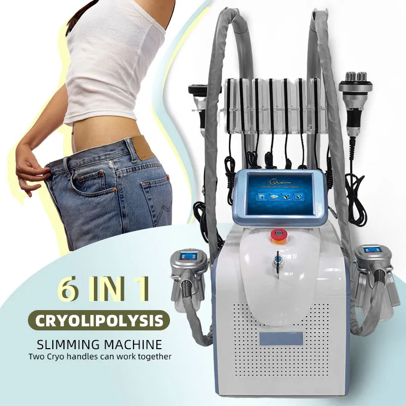Draagbare Thuis Lipolaser Professionele Afslankmachine 8 Grote Pads Cryolipolysis Lipo Laser Beauty Apparatuur Apparaat voor gewichtsverlies