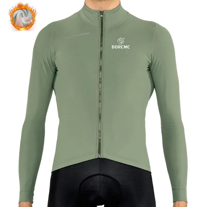 Racing Jackets Cycling Jersey Pro Team Winter Short Sleeve Man Downhill MTB Bicycle Clothing Maillot Quick Dry Bike Lightweight Fleece Shirt