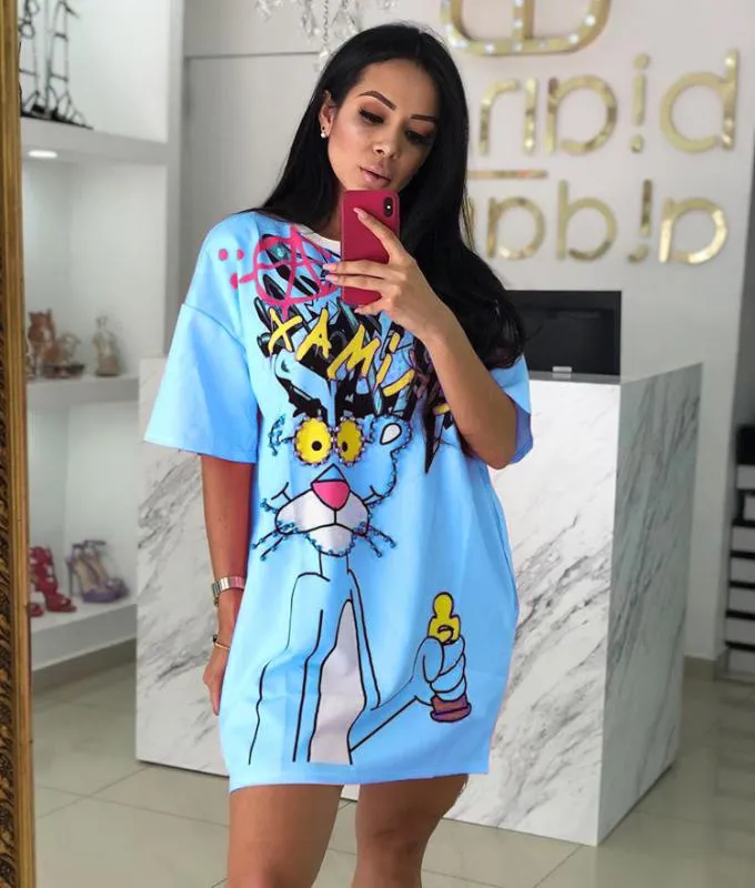 Pink panther shirt dress hot sale