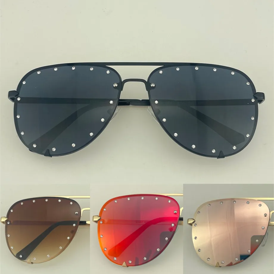 Óculos de sol de design clássico de luxo marca vintage piloto óculos de sol polarizados uv400 moda homens mulheres lentes de vidro com caixa