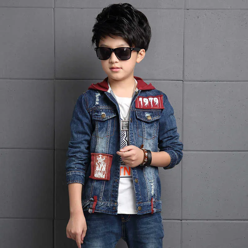 L’Appartement Boys denim Jacket KIDS DARK BLUE PATHE DENIM JACKET | PSYCHO BUNNY