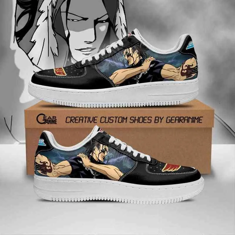 DIY Anime Shoes Jade King Takeuchi Air Gear Custom Sneakers Casual Running Sport Walking Lightweight Tenis