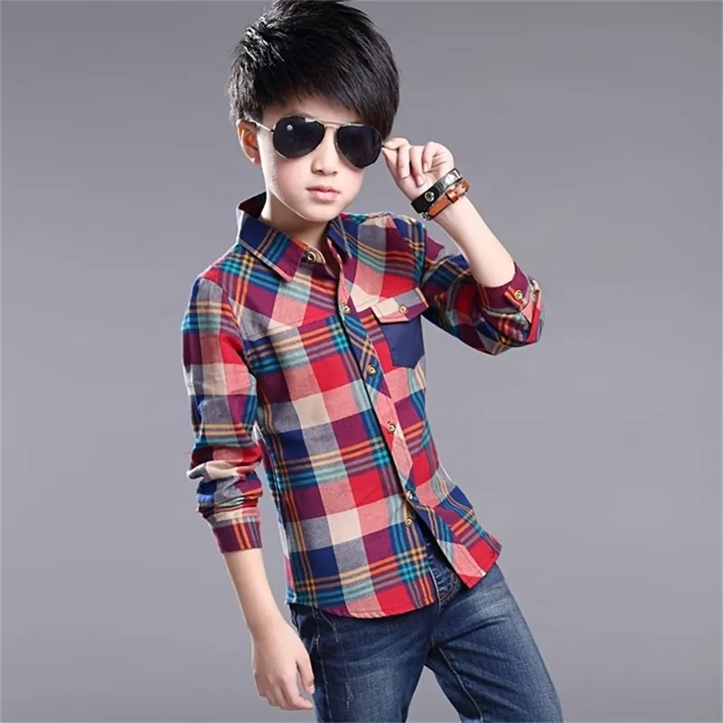 White Shirt For boys long sleeve School Boys Dress Shirts Children Baby Blouse Clothe for Kids birthday Formal 210713