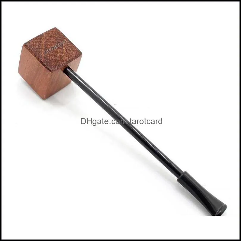 Small Popeye pipe Straight Type Tobacco Rosewood smoking Handmade cigarette holder Gift men`s pipes