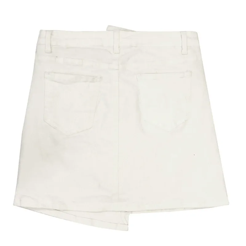 Amazon.com: Drikio Womens Denim Skirt High Waist Midi Skirt Frayed Raw Hem  Maxi Skirts A line Flare Jean Skirt with Pockets Long : Clothing, Shoes &  Jewelry