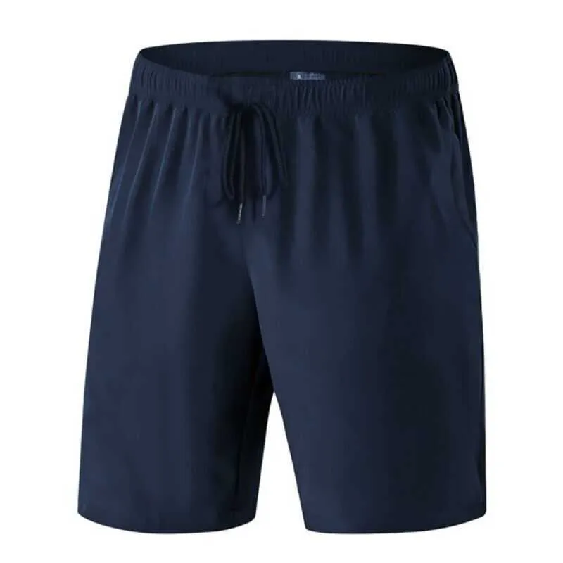 Mode heren casual shorts zomer trekkoord lichtgewicht ademend comfortabele outdoor sportbroek 210714