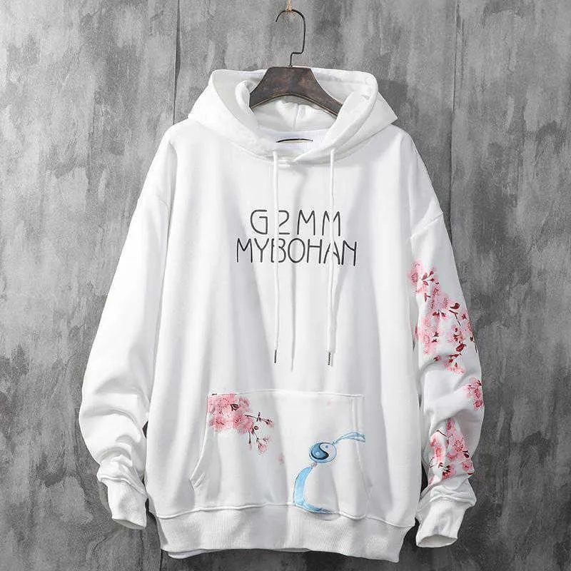 Anime mo dao zu shi cosplay kostiumy The Untamed Hoodies HARAJUKU Ożywowane pulovery dla kobiet CS454 Y0820