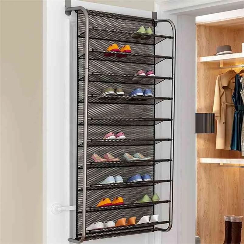Online Shoe Stores Space Door Hanging Organizer Wall Mounted Online Shoe Stores Hanging Shelf Organizer Rack Wall Bag Storage Online Shoe Storess Organizers 210811 From Cong09 19.34 DHgate.Com