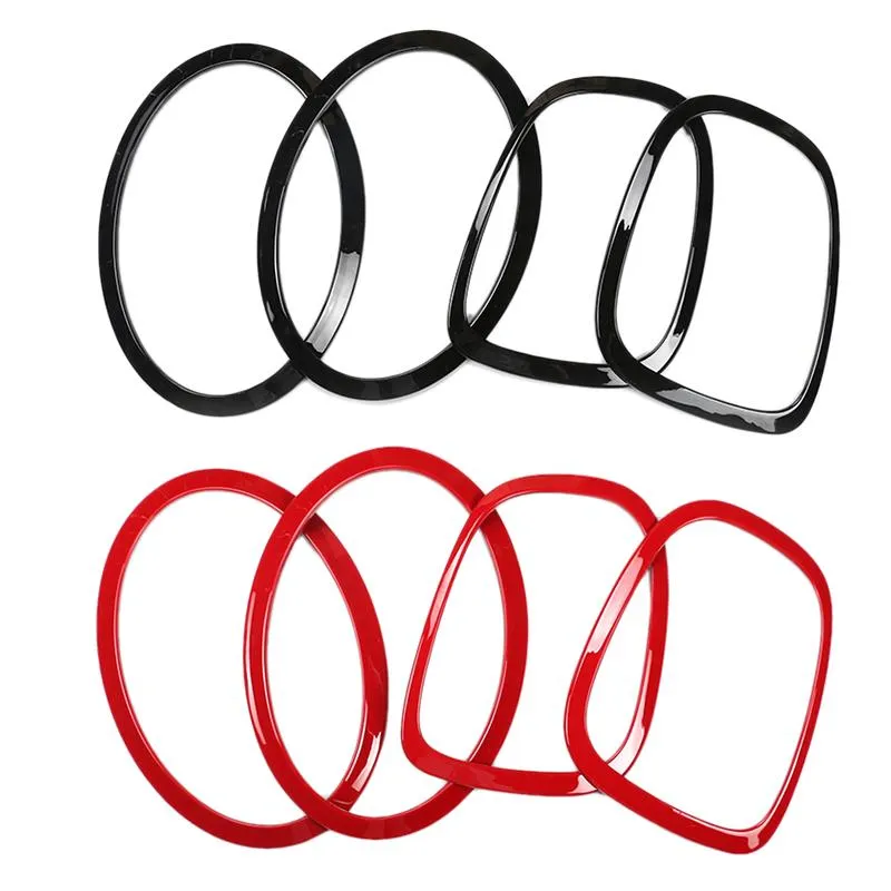 Other Lighting System 4Pcs Glossy Tail Light Head Rims Frames Covers Fit For Mini Cooper F55 F56