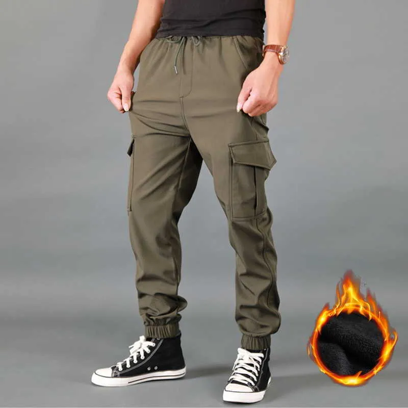 Mens thick on sale fleece joggers