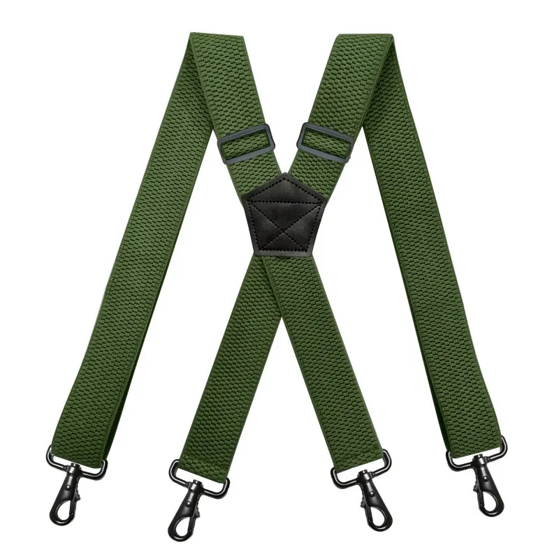 38cm Heavy Duty X Shape Work 1 2 Inch Suspenders For Men With 4 Swivel Snap  Hooks Adjustable Elastic Braces For Bikers, Snowboarding, And More From  Junglegirl, $32.32