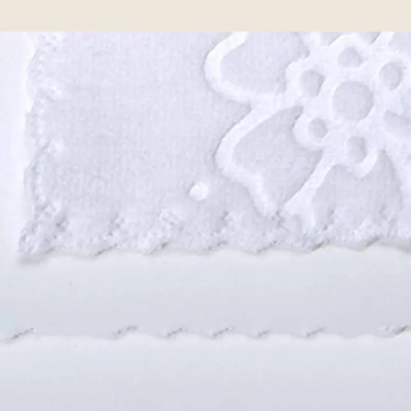 23*23cm Hotel Printing Square Cleaning Cloths Kitchen disinfect Hand Towel Desktop Decoration Lace Towels Superfine Fiber Clean Supplies BH5126 WLY
