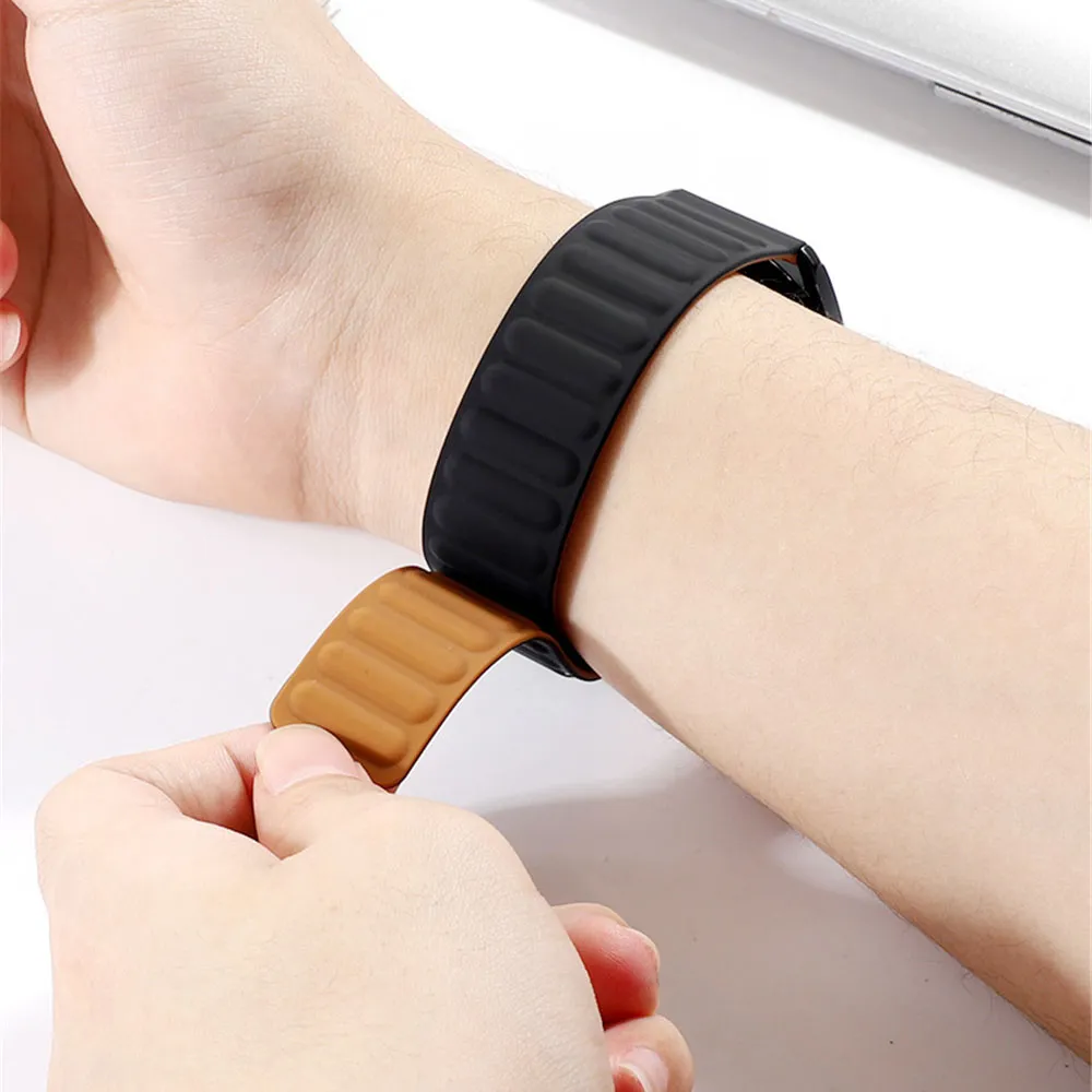 20mm 22mm Silicone Magnetic Band For Samsung Galaxy Active 2 42mm 46mm Huawei GT2 Watch 3 45mm 41mm To Amazfit Bip GTR Elastic Watch Strap From Greatwallyc 4.13 DHgate.Com