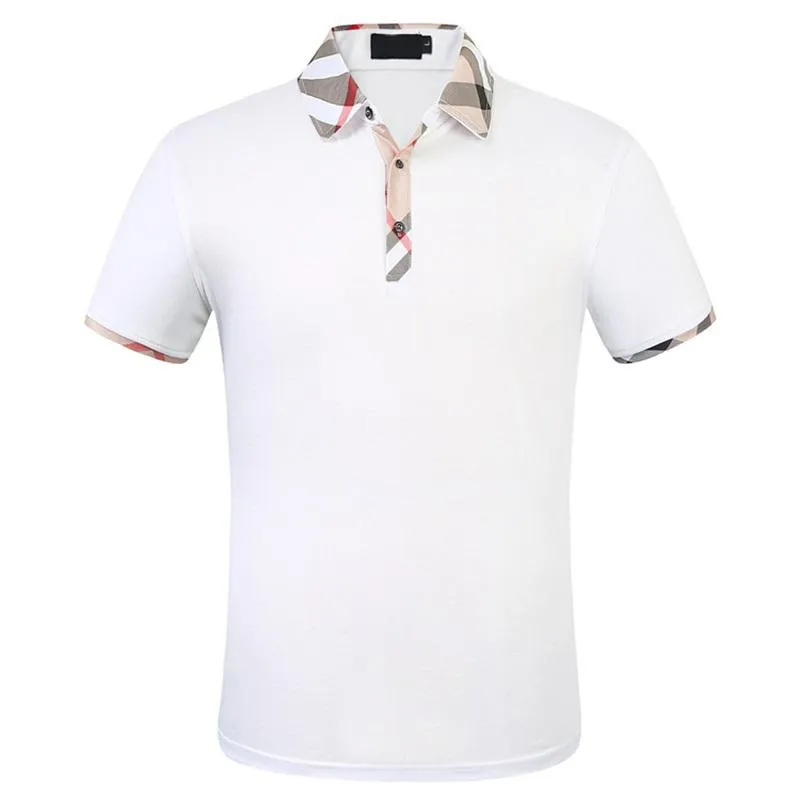 Dropship Fashion Designer masculin Polos Men Men T-shirt à manches courtes Veste de chemise à revers unique Original
