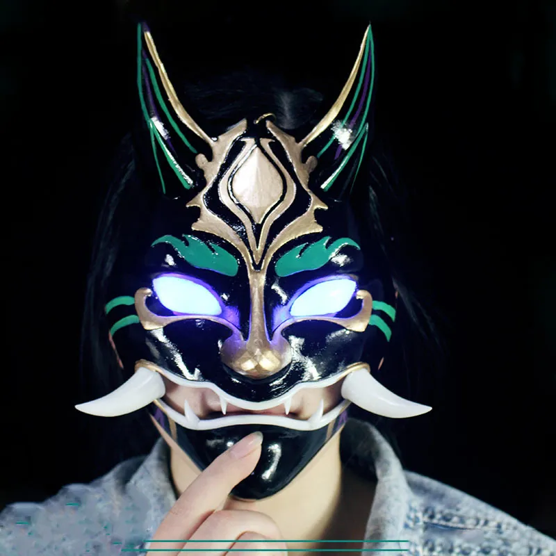 Máscara bucal protetora Anime para adultos, Capa de boca impressa,  Halloween Cosplay, # GM - AliExpress