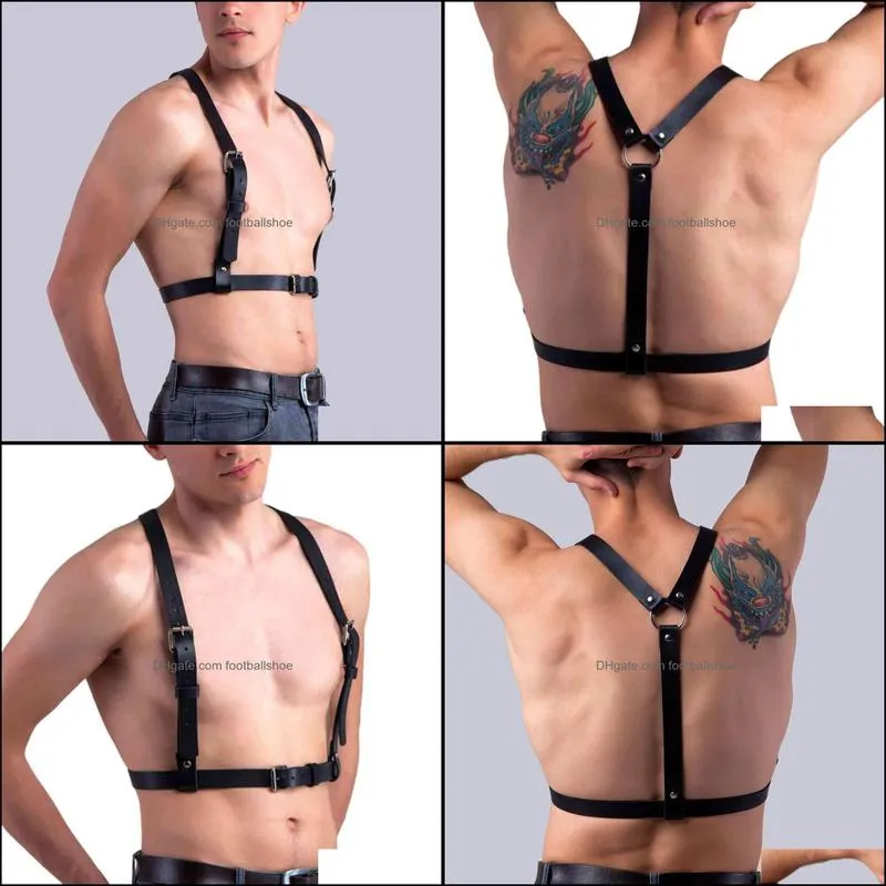 Adults Bdsm Bondage Role Play Men Gay Leather Harness Belts Straps Body Chest Suspenders Sword Belt Man Garter