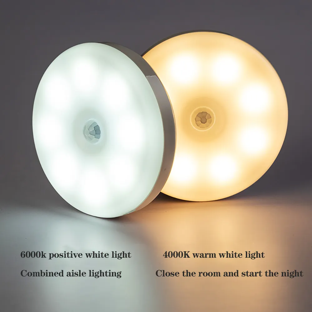 人体誘導ナイトライト照明寝室クローゼットベッドサイドライトコントロールナイト照明