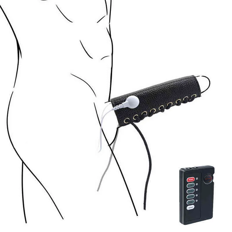 NXY Cockrings Electro Shock Male PU Cock Ring... From Womentoys, $12.58 |  DHgate.Com