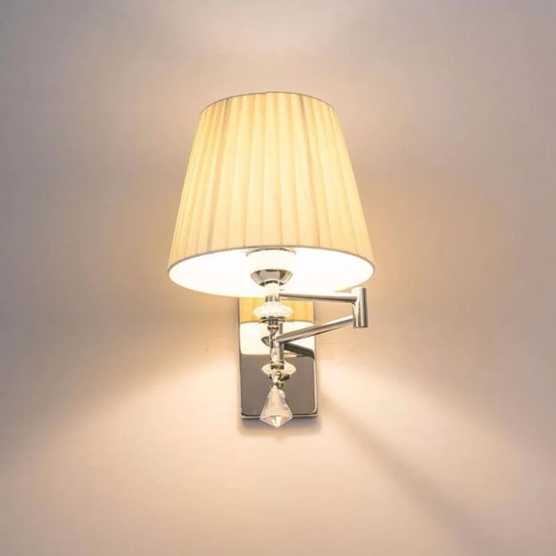 Lámparas de pared Vintagelll Modern Sconence Lights Crystal Baño Luminaria Lámpara de lectura
