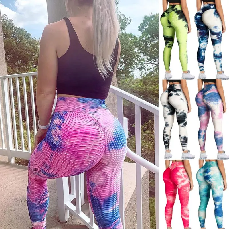 KIWI RATA Sexy Womens Textured Booty Yoga Pants High Waist Ruched Workout  BuLifting Pants Tummy Control Push Up Leggings From Liezhangqz, $27.38